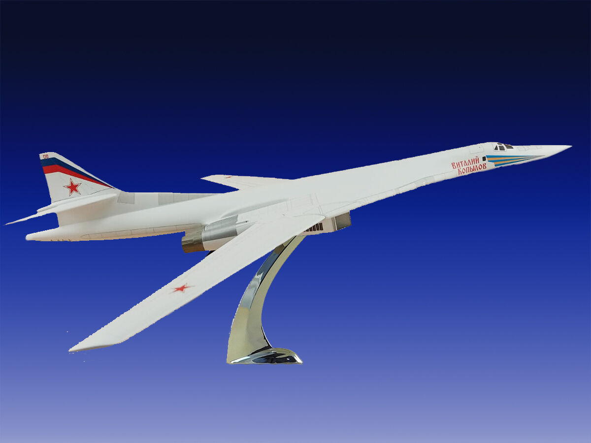 Самолет ТУ-160 (Виталий Копылов) [Готовая модель] (1:100) - Военные ...